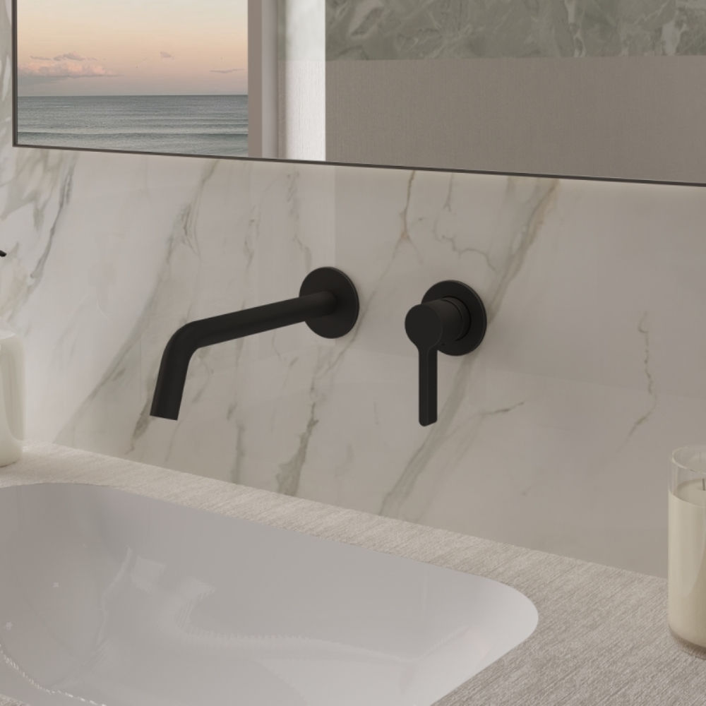 Смеситель встраиваемый Vincea Villa для раковины Черный матовый — изображение 2
