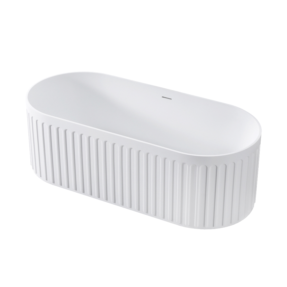 Ванна из искусственного камня Vincea Solid Surface 170х75 Белый матовый