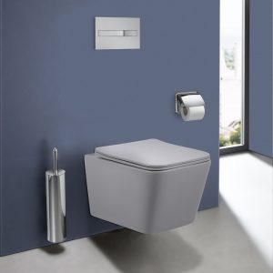 Унитаз подвесной Vincea Q-Line Серый матовый